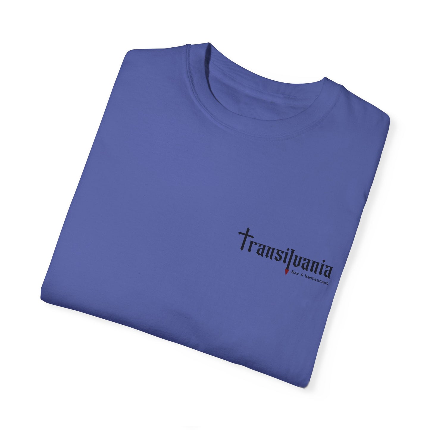 Transylvania Unisex Garment-Dyed T-Shirt - Vintage Style Graphic Tee