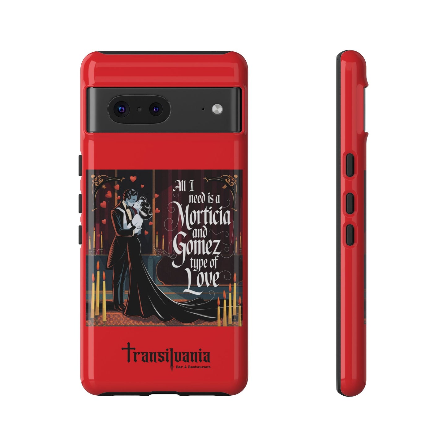 Transylvania Tough Case - Morticia & Gomez Type of Love Design