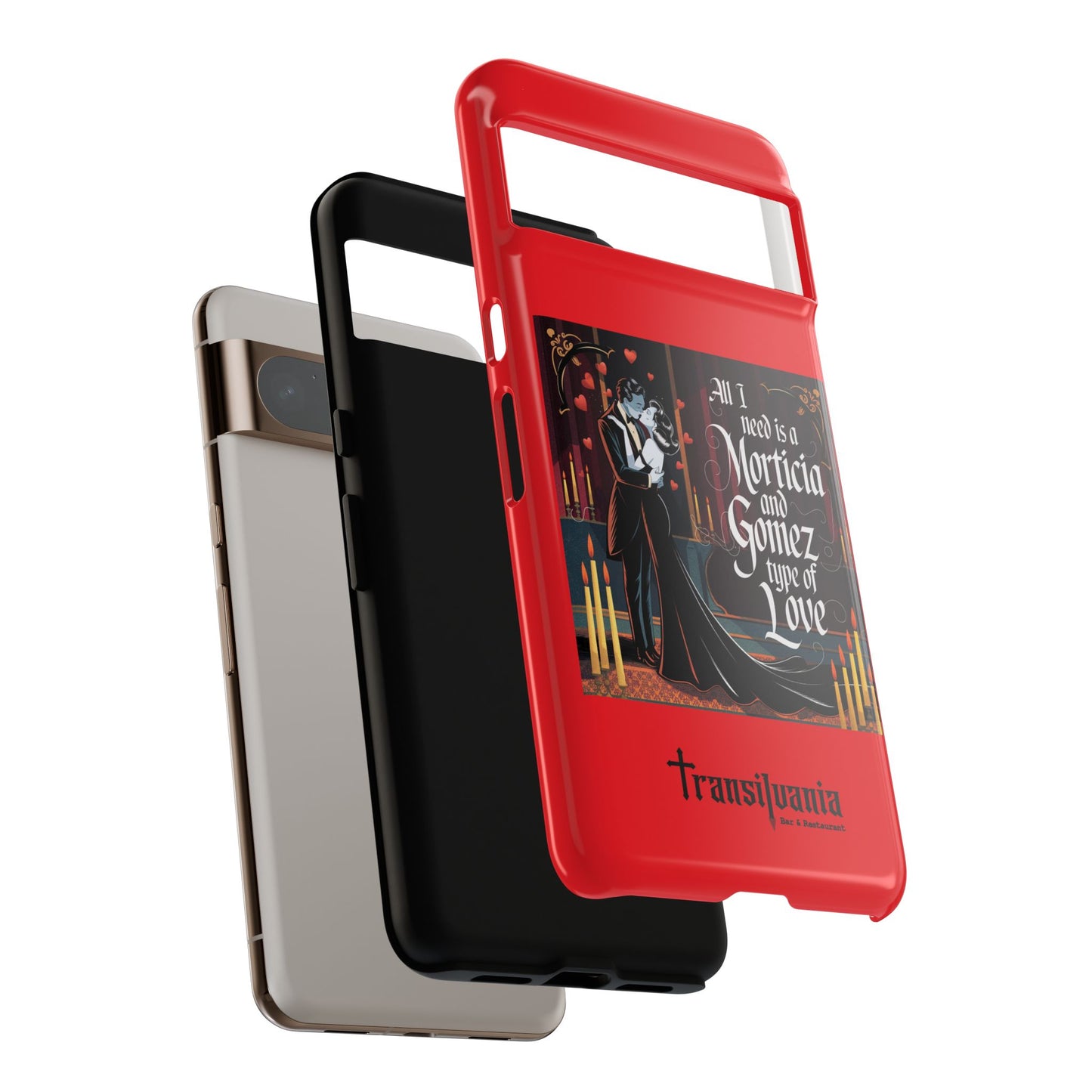 Transylvania Tough Case - Morticia & Gomez Type of Love Design