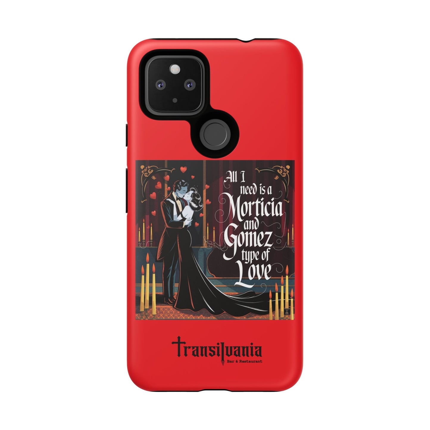 Transylvania Tough Case - Morticia & Gomez Type of Love Design