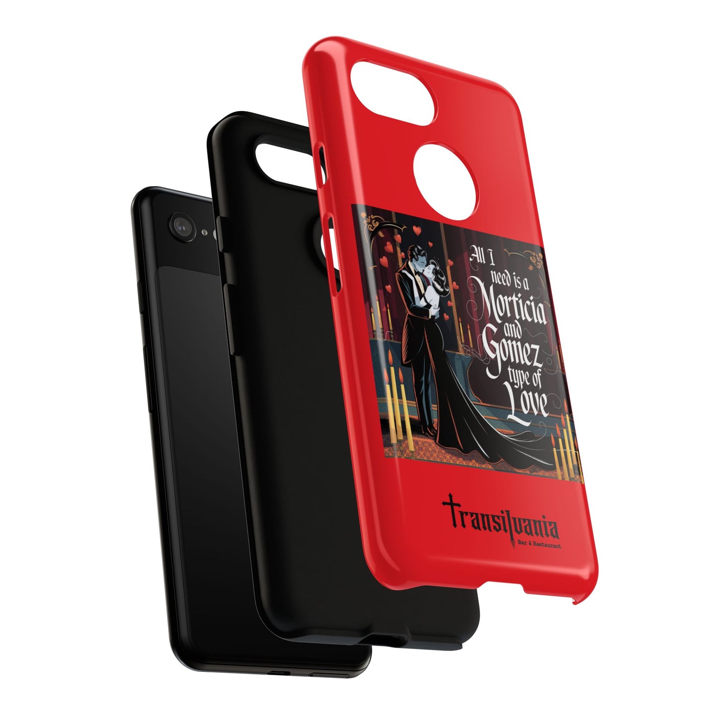 Transylvania Tough Case - Morticia & Gomez Type of Love Design
