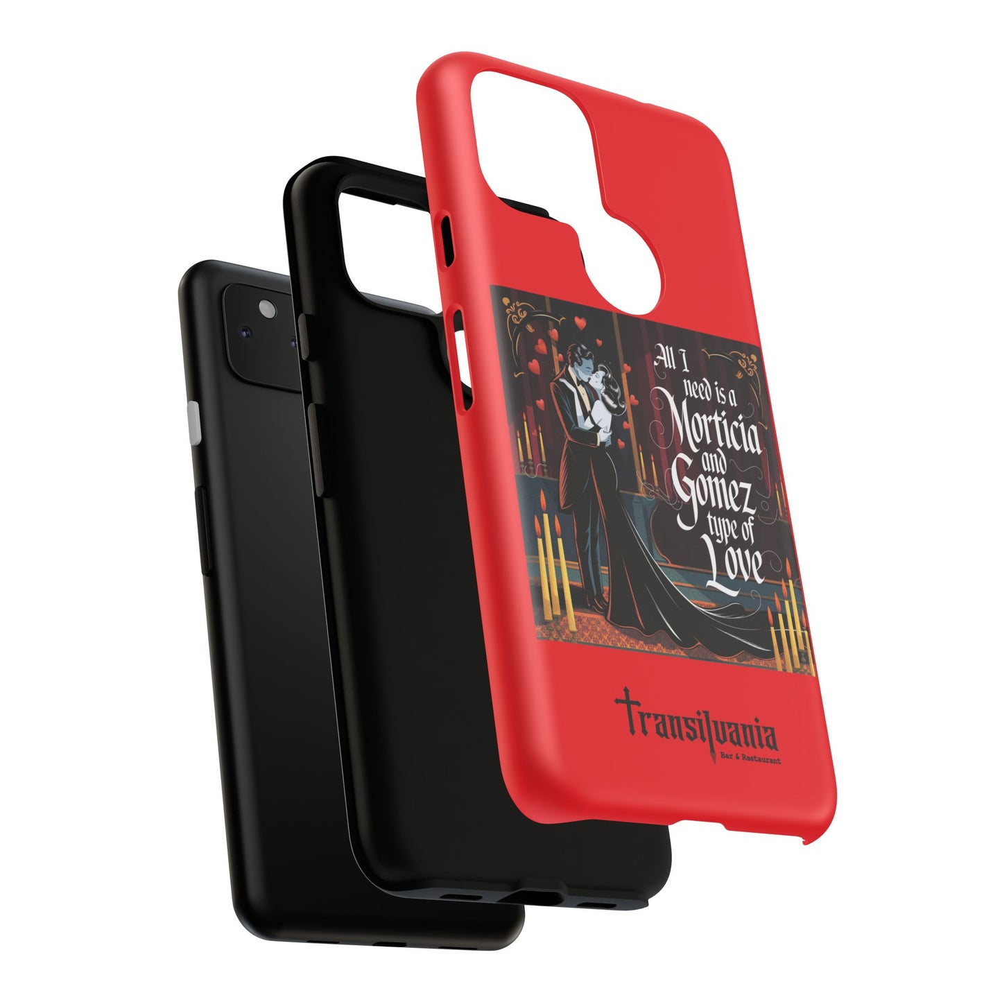 Transylvania Tough Case - Morticia & Gomez Type of Love Design