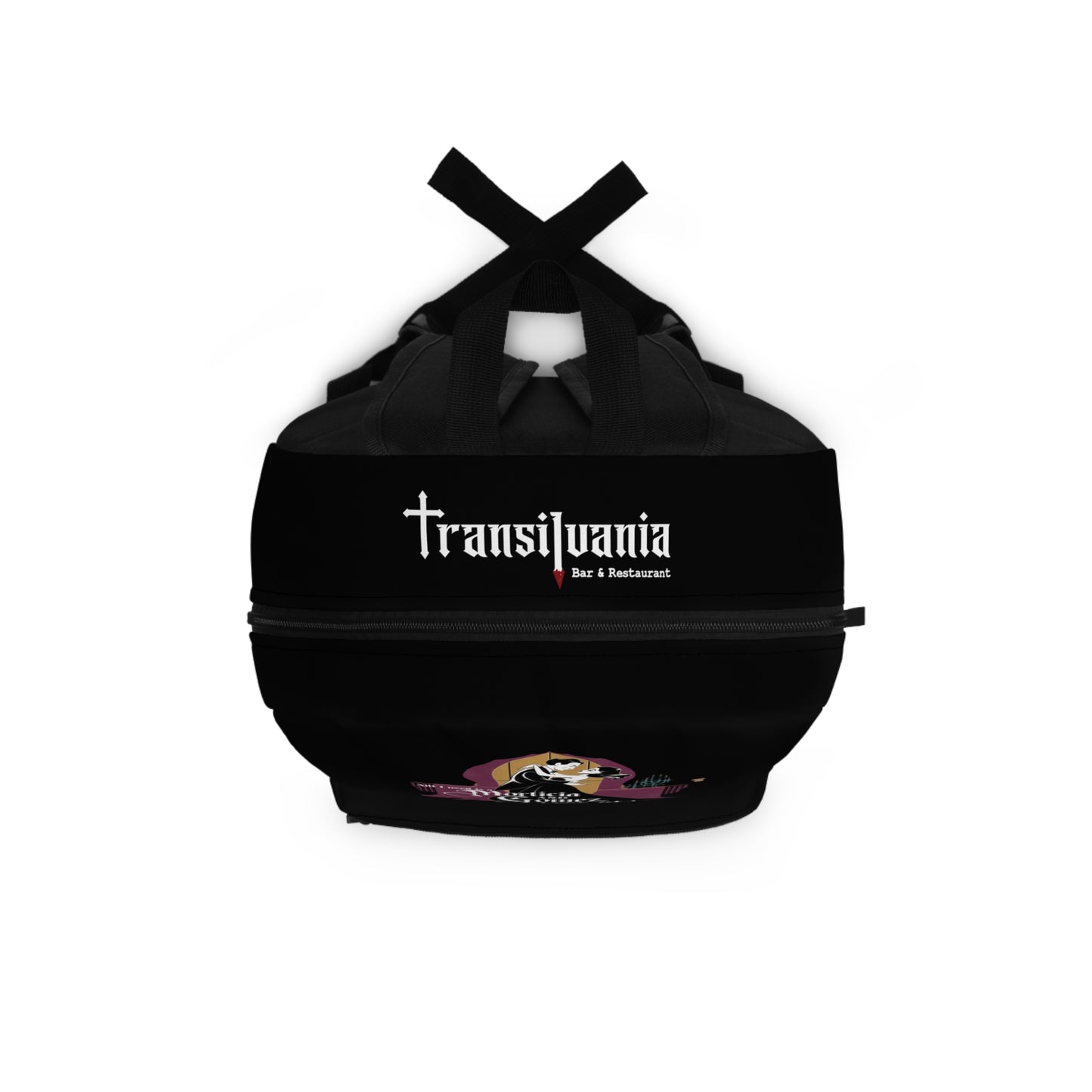 Morticia and Gomez Love Quote Backpack - Perfect for Halloween & Romance