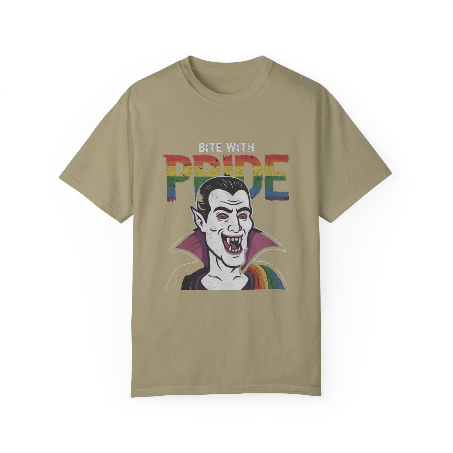 Pride-Inspired Vampire T-Shirt - Bite with Pride, Transylvania Back