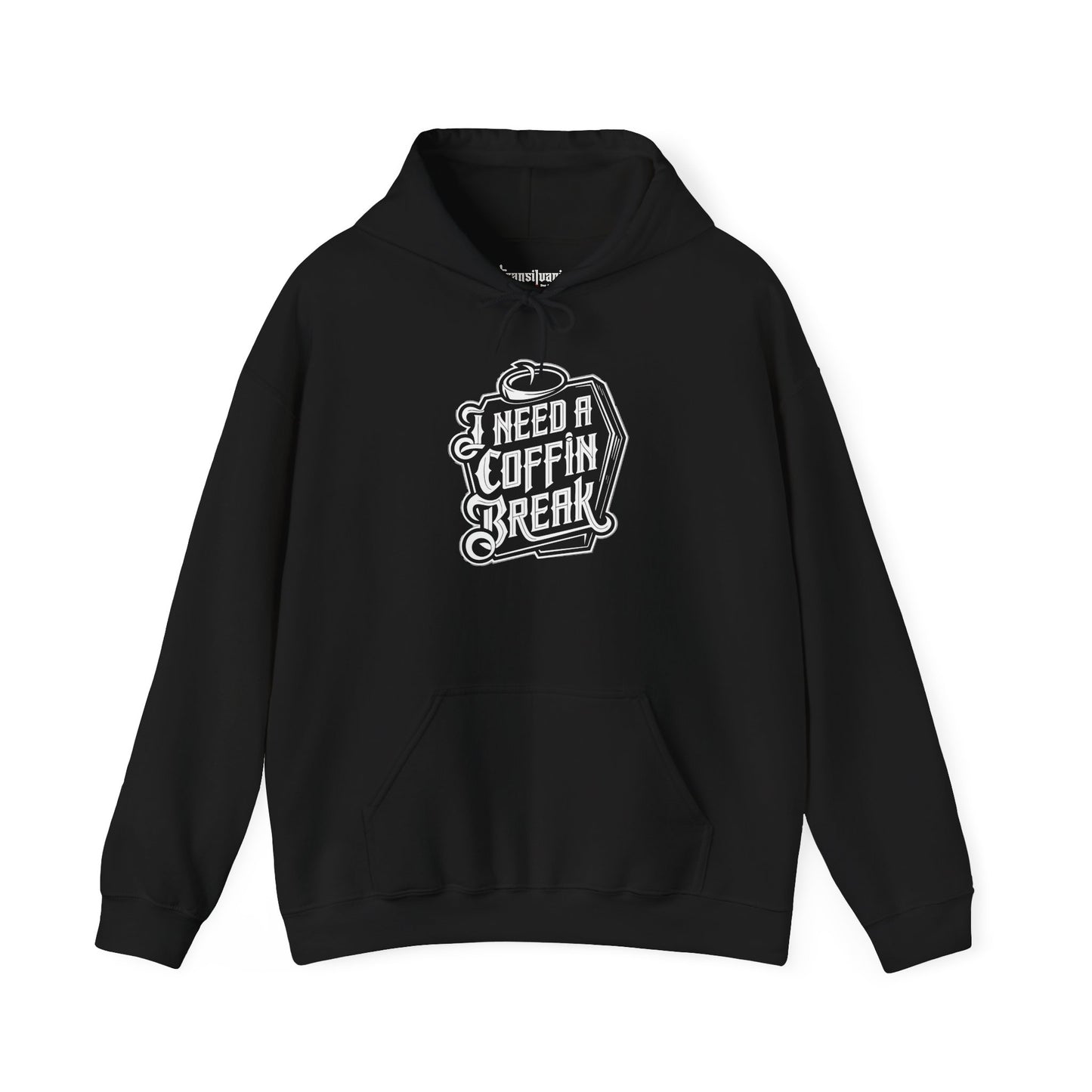 Need a Coffin Break Hoodie - Unisex Heavy Blend Sweatshirt for Halloween Lovers