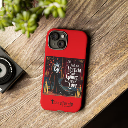 Transylvania Tough Case - Morticia & Gomez Type of Love Design
