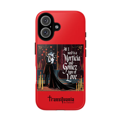 Transylvania Tough Case - Morticia & Gomez Type of Love Design