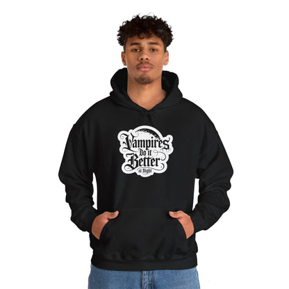 Vampire-Themed Unisex Hoodie | Cozy Halloween Sweatshirt