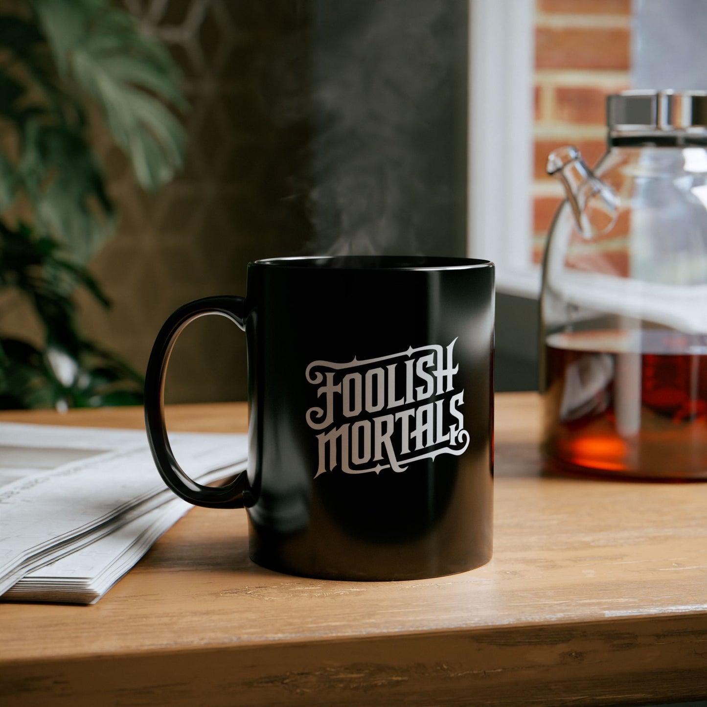 Copy of Fangs Out Mug, Dark Humor Coffee Cup, Halloween Gift, Witchy Drinkware, Spooky Kitchen Accessory