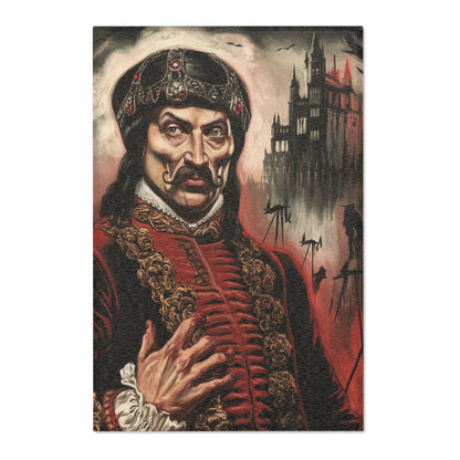 Vlad the Impaler Area Rug - Gothic Home Decor for History Lovers