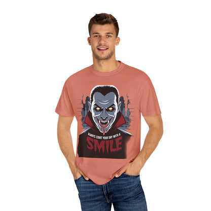 Vampire Smile Unisex Tee - Perfect for Halloween and Horror Fans