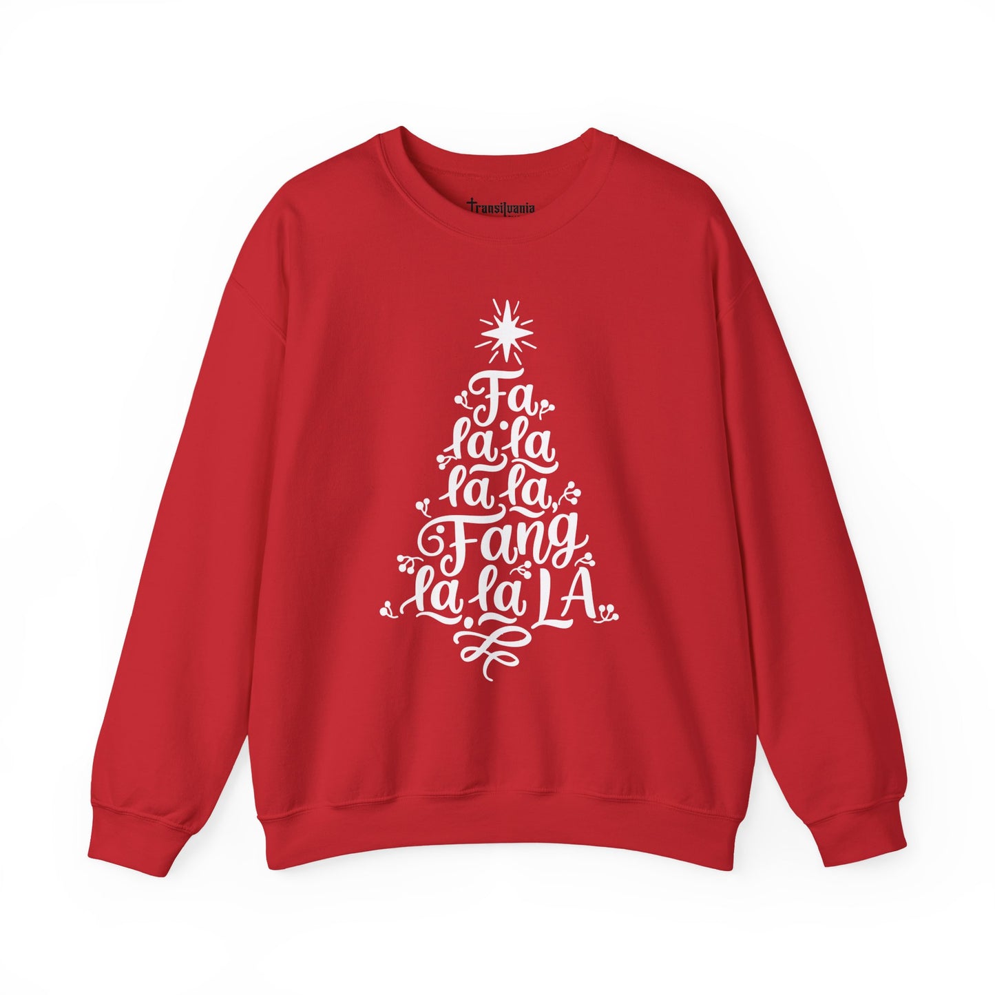 FangLaLa Sweatshirt - Funny Santa Beard Holiday Crewneck