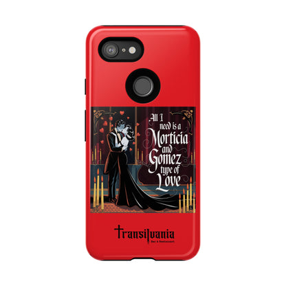 Transylvania Tough Case - Morticia & Gomez Type of Love Design