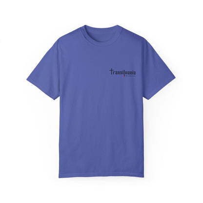 Transylvania Unisex Garment-Dyed T-Shirt - Vintage Style Graphic Tee