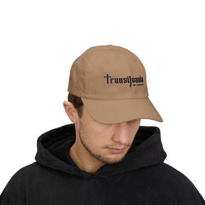 Classic Dad Cap - Transylvania Bar & Restaurant Logo Hat for Casual Style