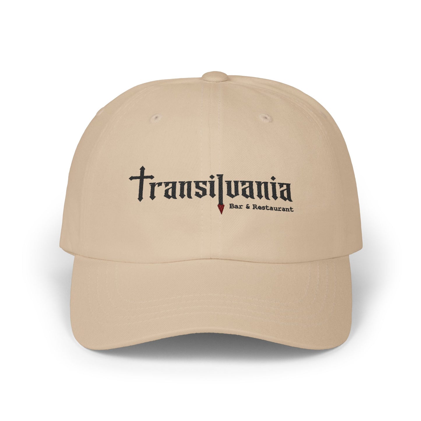 Classic Dad Cap - Transylvania Bar & Restaurant Logo Hat for Casual Style