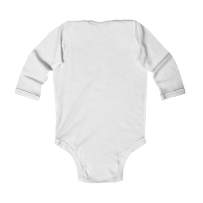 Cute Halloween Infant Long Sleeve Bodysuit - "All I Need Is My Bloody Milk"