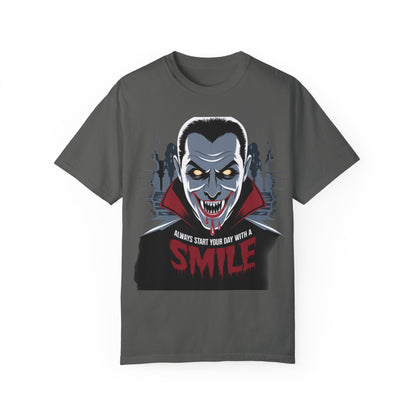 Vampire Smile Unisex Tee - Perfect for Halloween and Horror Fans
