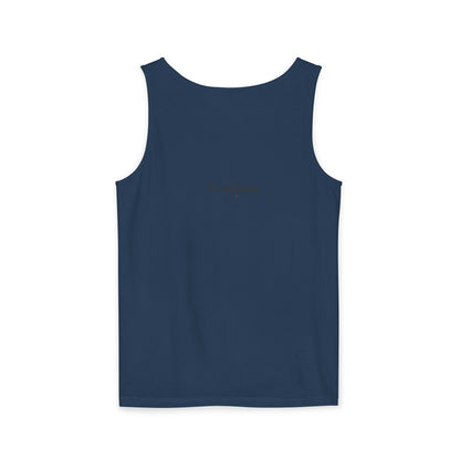 Funny Witches Date Tank Top - Unisex Garment-Dyed Tee for Halloween
