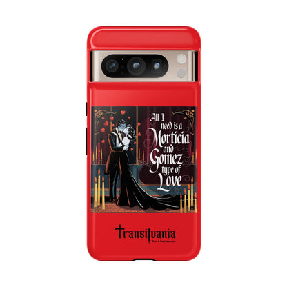 Transylvania Tough Case - Morticia & Gomez Type of Love Design