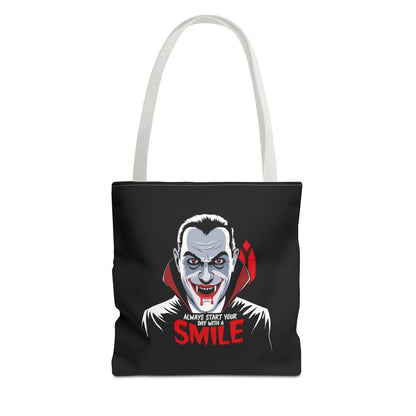 Vampire Smile Tote Bag - Perfect for Halloween and Everyday Use