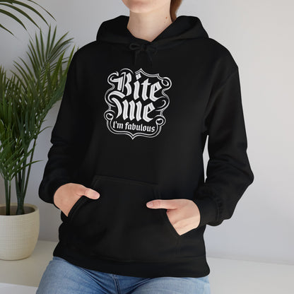 Fabulous 'Bite Me' Unisex Hoodie - Trendy Statement Sweatshirt