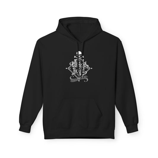 Wicked Liquid & Foolish Mortals Hoodie | Unisex Halloween Apparel, Cozy Sweatshirt, Gift for Spooky Season, Casual Layering, Gothic Style