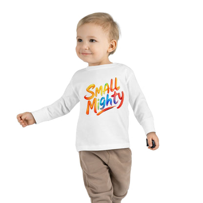Little Monsters | Small Mighty | Toddler Long Sleeve Tee | Fun Kids Shirt, Cute Outfit, Playtime Apparel