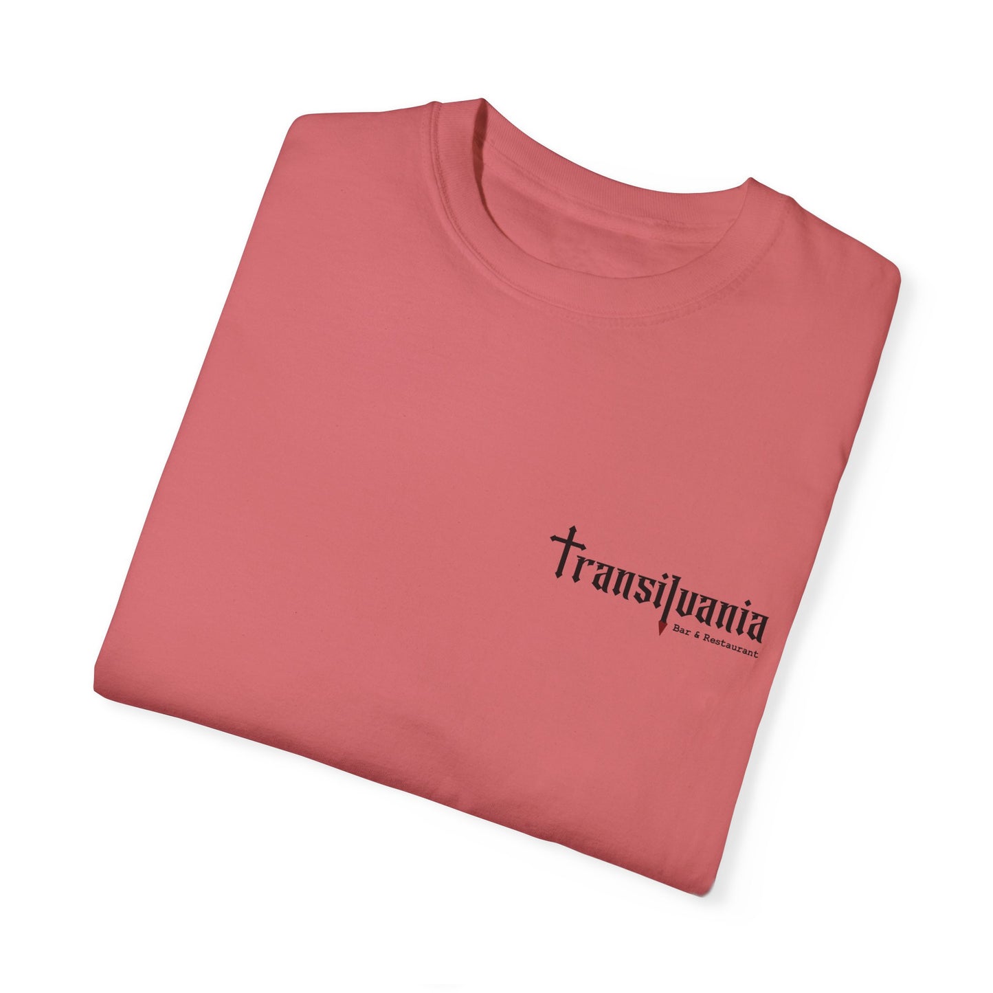 Transylvania Unisex Garment-Dyed T-Shirt - Vintage Style Graphic Tee