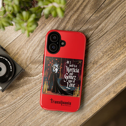 Transylvania Tough Case - Morticia & Gomez Type of Love Design