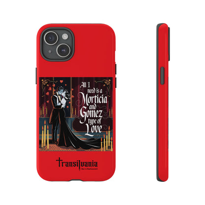 Transylvania Tough Case - Morticia & Gomez Type of Love Design