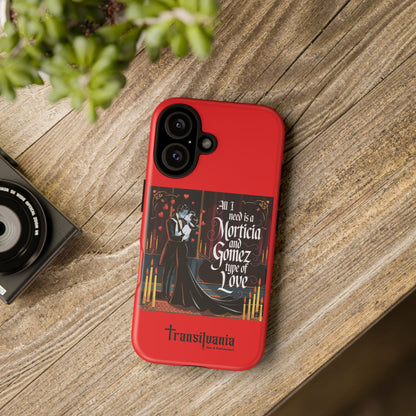 Transylvania Tough Case - Morticia & Gomez Type of Love Design
