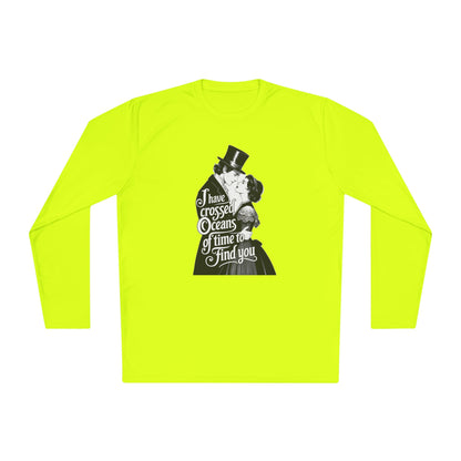 Unisex Lightweight Long Sleeve Tee - 'I Have Crossed Oceans of Time to Find You' Design