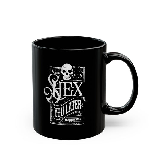 Hex You Latter, Dark Humor Coffee Cup, Halloween Gift, Witchy Drinkware, Spooky Kitchen Accessory