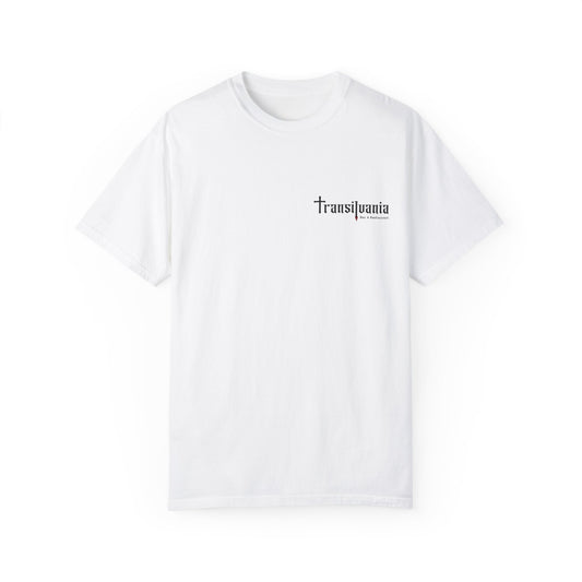 Transylvania Unisex Garment-Dyed T-Shirt - Vintage Style Graphic Tee