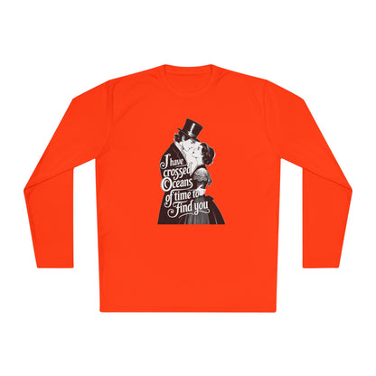 Unisex Lightweight Long Sleeve Tee - 'I Have Crossed Oceans of Time to Find You' Design