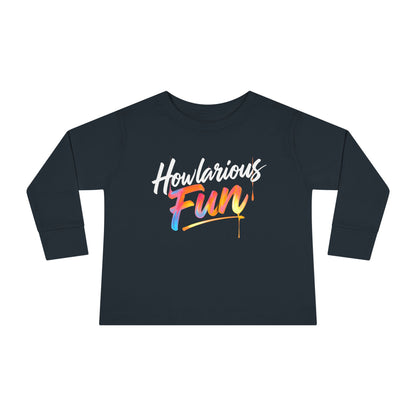 Little Monsters | Howlarious Fun| Toddler Long Sleeve Tee | Fun Kids Shirt, Cute Outfit, Playtime Apparel