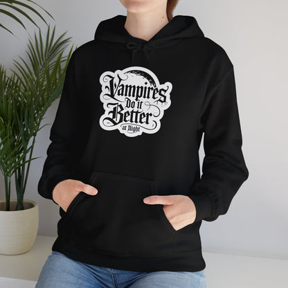 Vampire-Themed Unisex Hoodie | Cozy Halloween Sweatshirt
