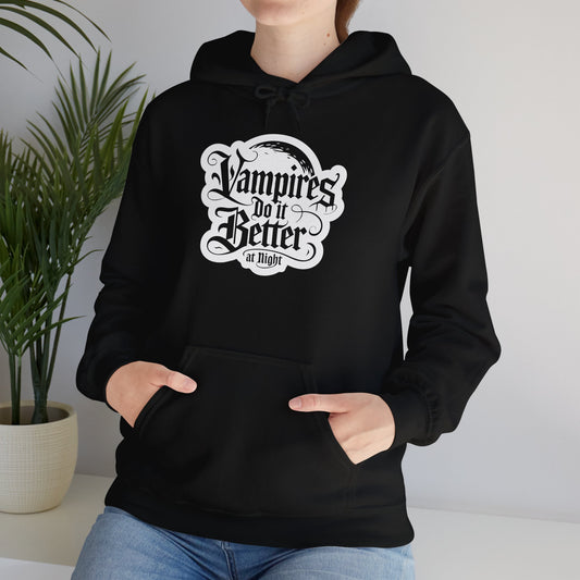 Vampire-Themed Unisex Hoodie | Cozy Halloween Sweatshirt