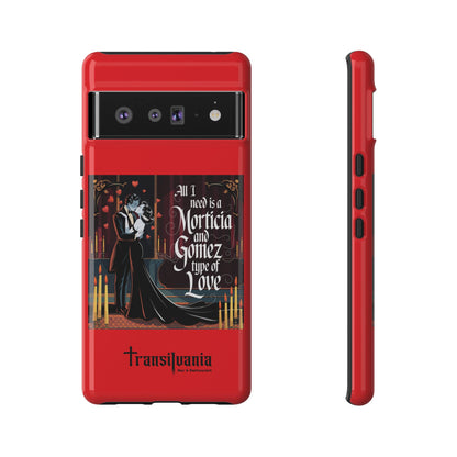 Transylvania Tough Case - Morticia & Gomez Type of Love Design