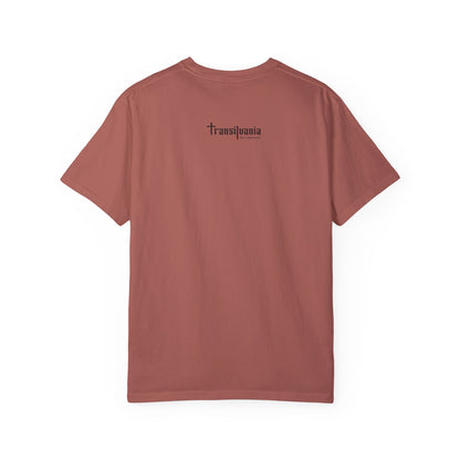 Transylvania Unisex Garment-Dyed T-Shirt - Vintage Style Graphic Tee