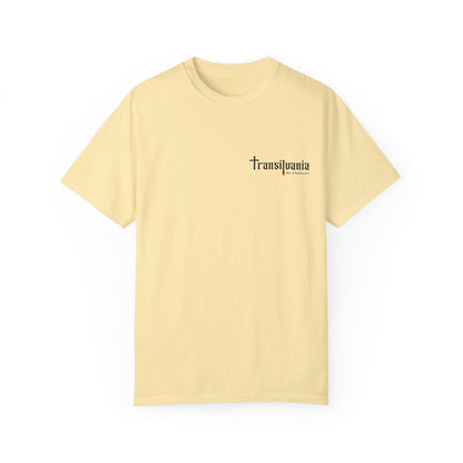 Transylvania Unisex Garment-Dyed T-Shirt - Vintage Style Graphic Tee