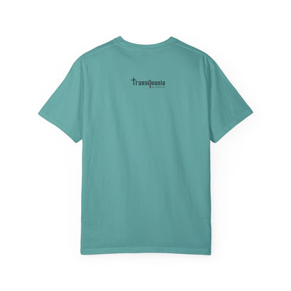 Transylvania Unisex Garment-Dyed T-Shirt - Vintage Style Graphic Tee