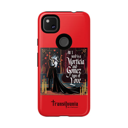 Transylvania Tough Case - Morticia & Gomez Type of Love Design