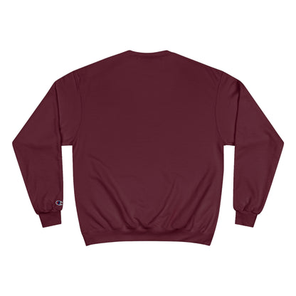Funny Champion Sweatshirt - "I Have a Romanian Wife, Nothing Scares Me"