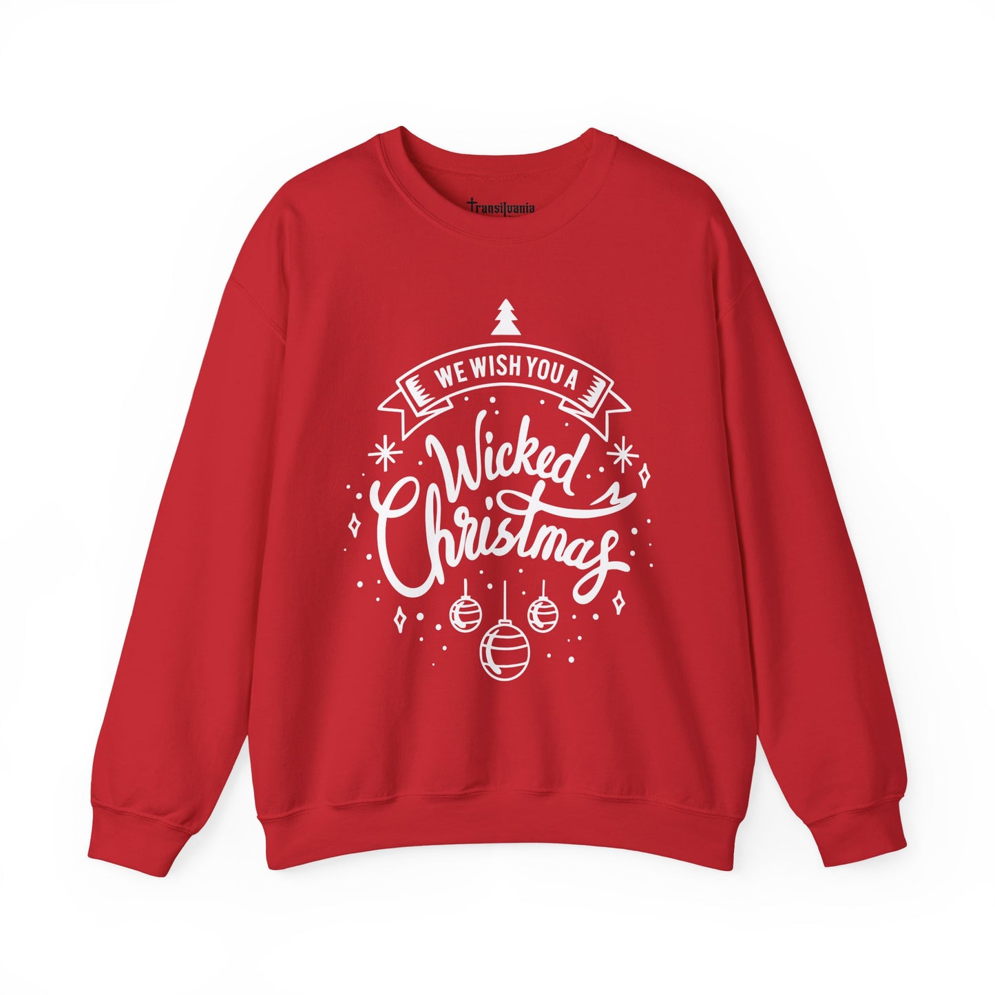 Wicked Xmas Sweatshirt - Funny Santa Beard Holiday Crewneck