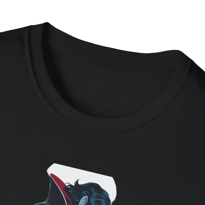 Romantic Vampire Graphic T-Shirt - 'I Have Crossed Oceans of Time to Find You'