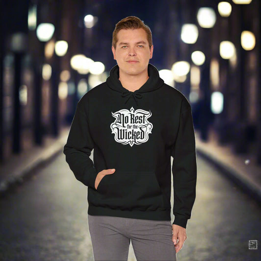 No Rest for the Wicked Hoodie - Unisex Heavy Blend™ Sweatshirt