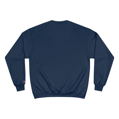 Funny Champion Sweatshirt - "I Have a Romanian Wife, Nothing Scares Me"