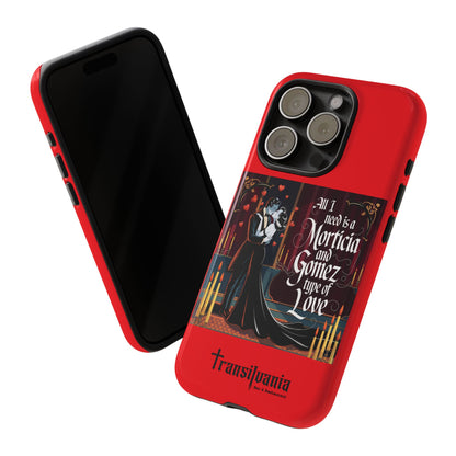 Transylvania Tough Case - Morticia & Gomez Type of Love Design